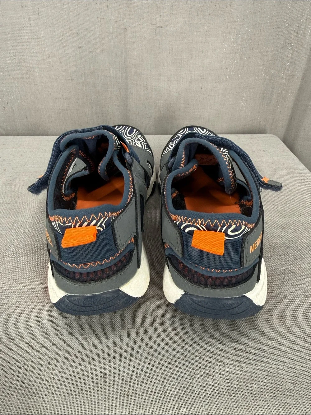 Merrell Kids' Hydro Free Roam Chroma Monarch water-friendly sandals sz 4